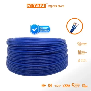 Kabel Jack RCA Buntung 3 Way - Kabel Audio Video untuk speaker sound - Kabel Elektronik terbaik dan SNI